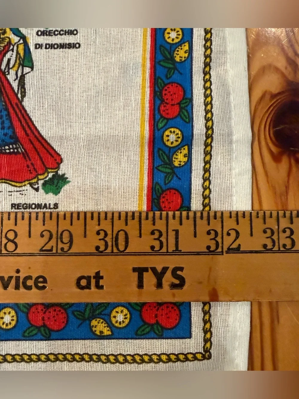 Sicilia Cotton Tea Towel Souvenir Wall Hanging Map Landmark Tapestry Italy